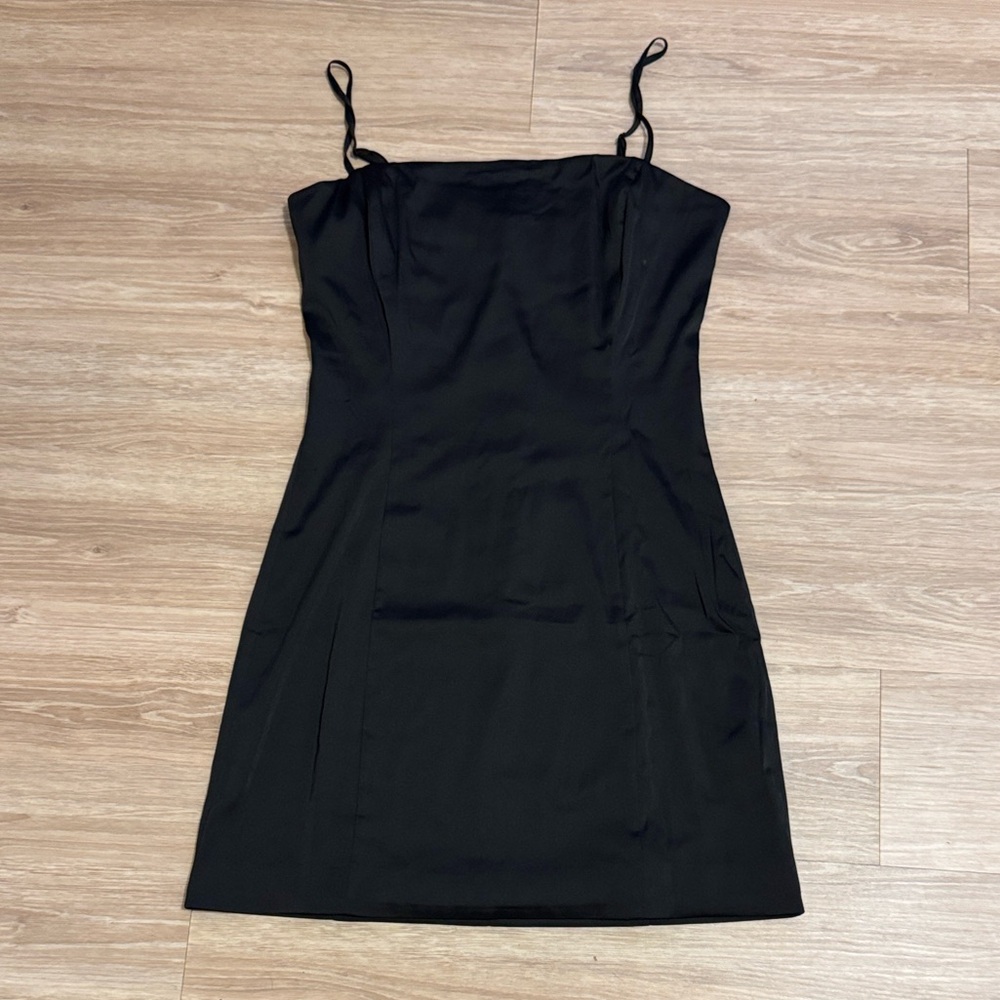 Aritzia Elegant Black Mini Dress